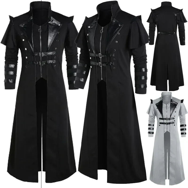 Vintage Fashion Jacket - Vintage Halloween Middeleeuws Steampunk Elfen Piratenkostuum