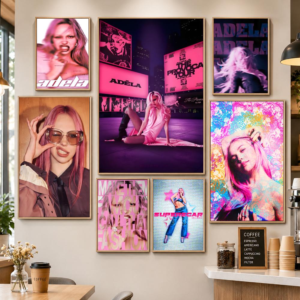 Vintage Fashion Wallpaper - Fashion Adela Vintage Esthetische Poster HD