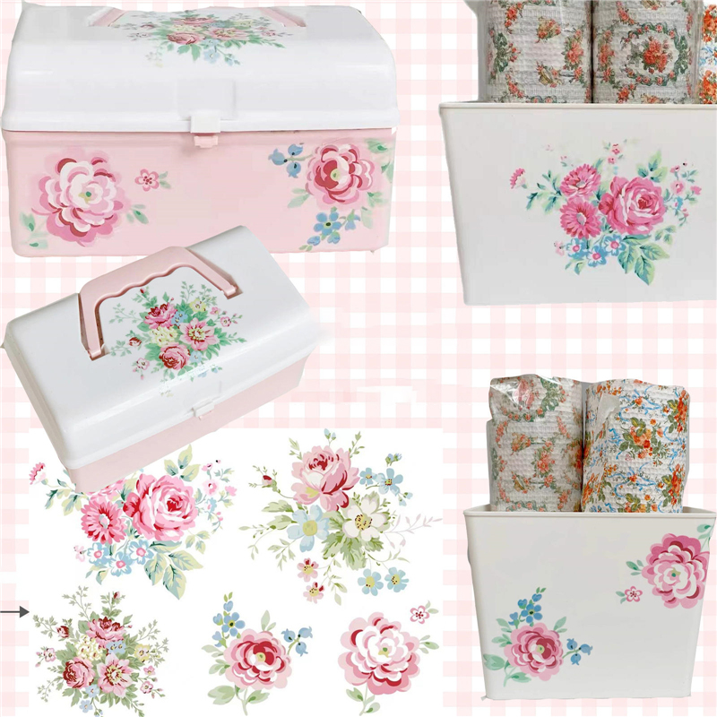 Vintage Fashion Wallpaper - Lelie Van De Vallei Stickers Vintage