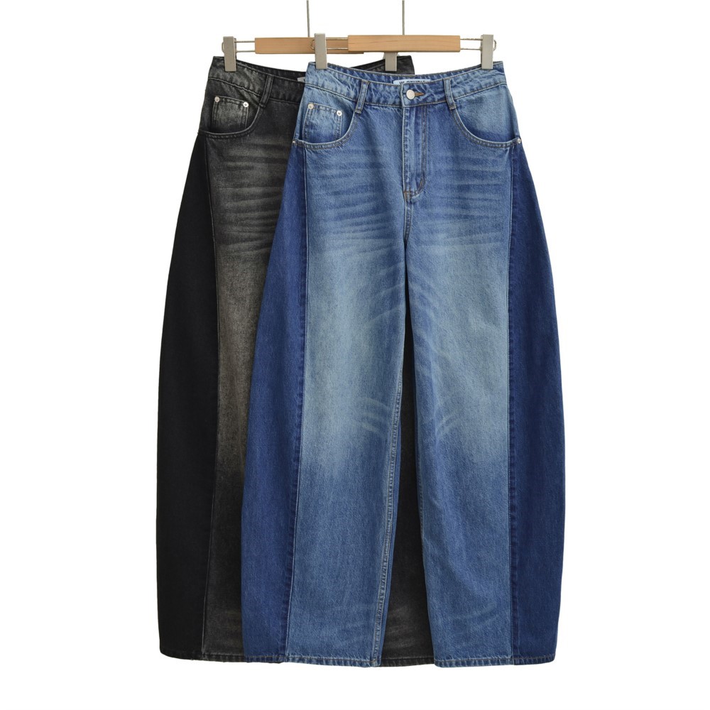 Wide Leg Trouser 70S - MsChuh Street Style Jeans, wijde broekspijpen,