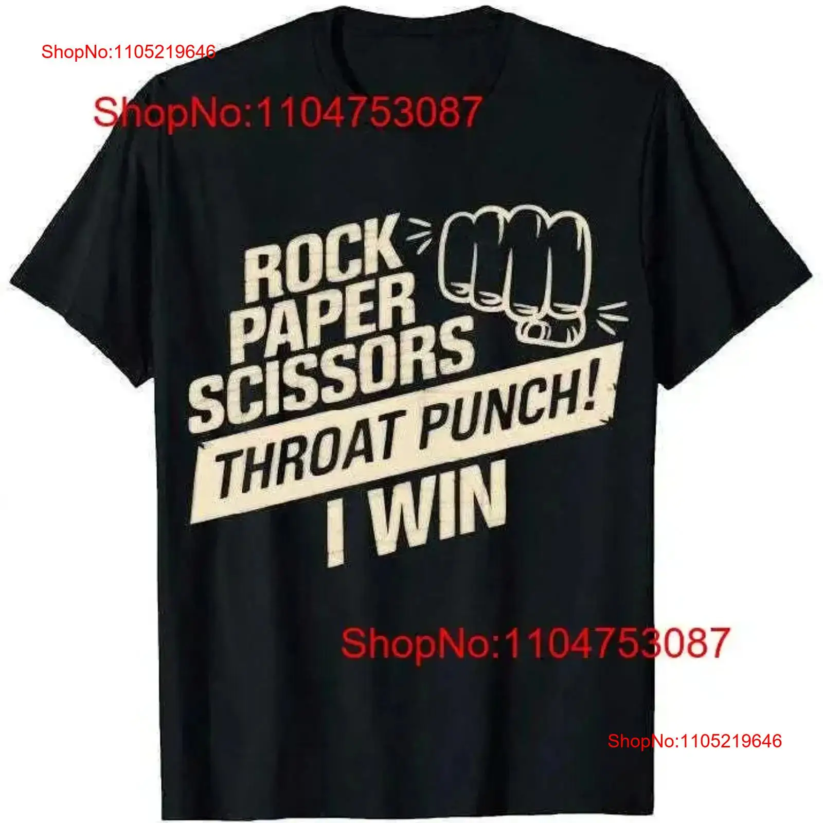 Quirky Vintage Fashion - Rock Paper Schaar Keel Punch T-shirt
