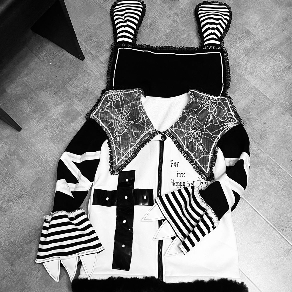 Vintage Fashion Jacket - Y2K Herfst Winter Subcultuur Vintage Hot
