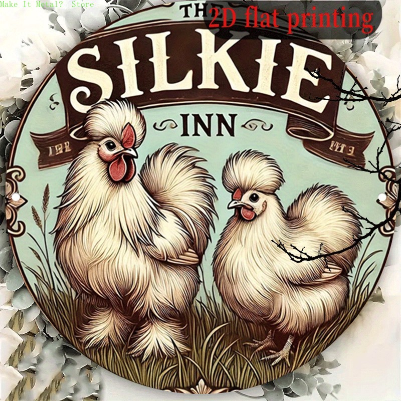 Vintage Fashion Plates - Vintage The Silkie Inn ronde blikken