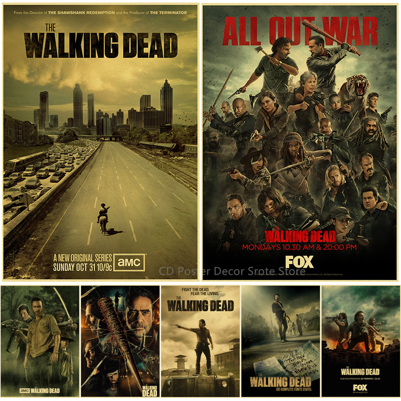 Vintage Fashion Wallpaper - Klassieke TV Play The Walking Dead
