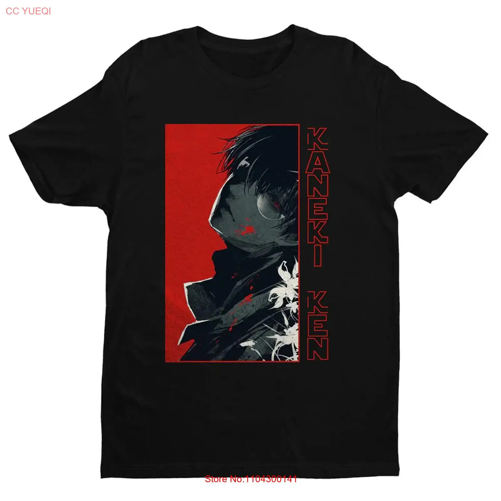 Vintage Ken Fashion - Anime Kaneki Ken Tokyo Ghoul Zwart