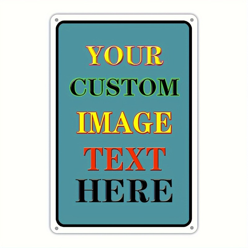 Vintage Fashion Plates - Aangepaste foto rechthoekige ijzeren plaat vintage