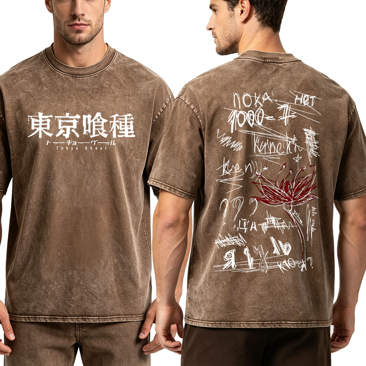 Vintage Ken Fashion - Vintage Gewassen Anime Tokyo Ghoul Ken