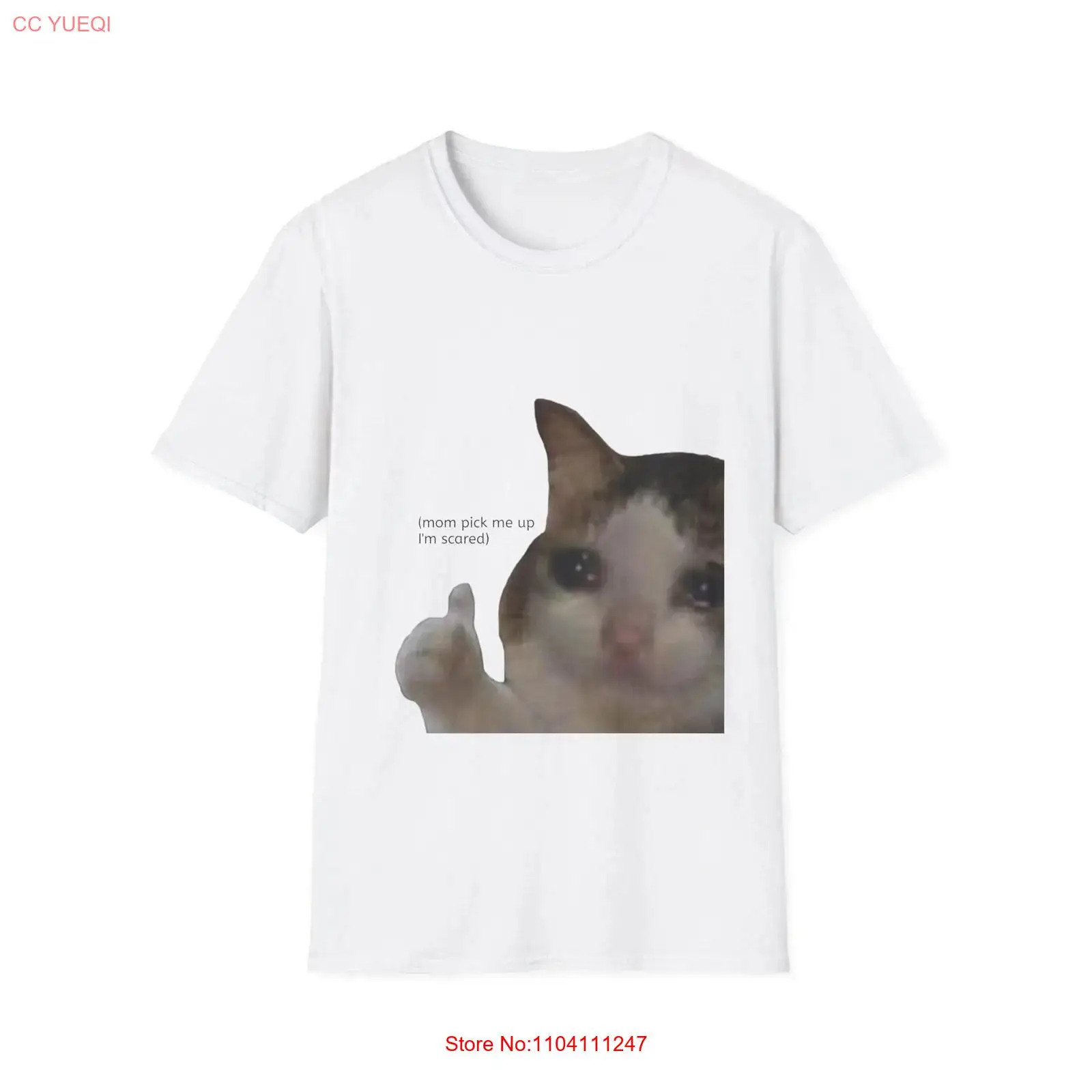 Quirky Vintage Fashion - Grappige kat T-shirt Perfect voor geliefden