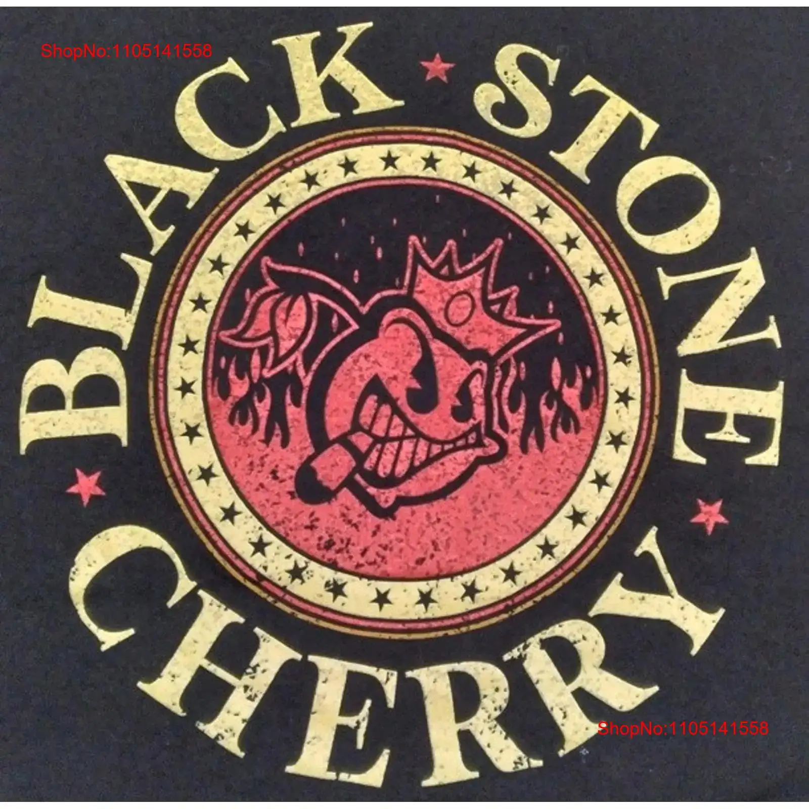 Vintage Fashion Logos - BLACK STONE CHERRY Band Sigaar Roken