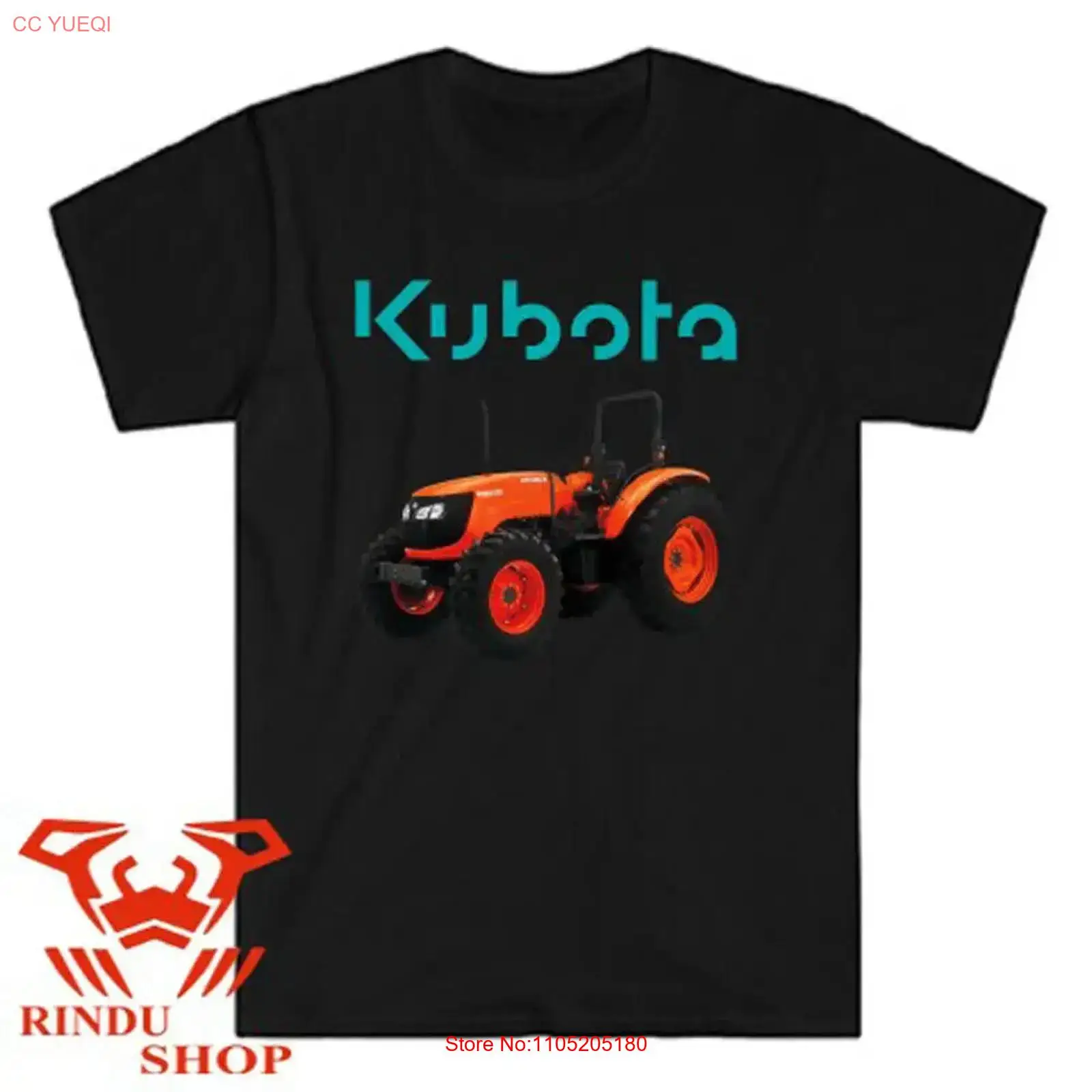 Vintage Fashion Logos - Kubota Tractor Farm Logo Heren Zwart