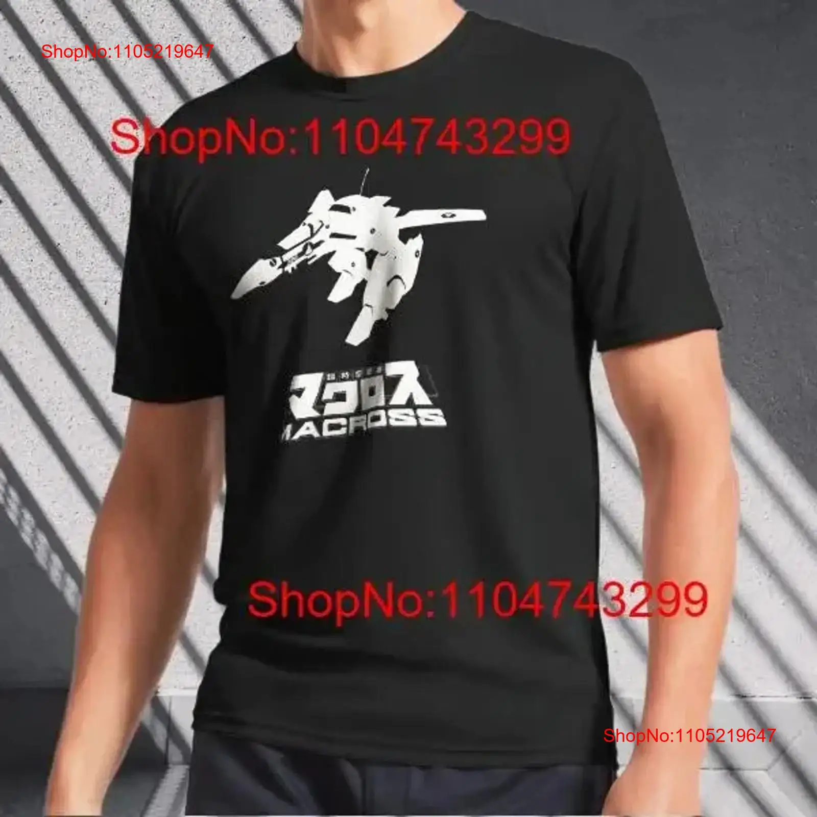 Vintage Fashion Logos - Macross Gerwalk Actief T-shirt Logo Heren