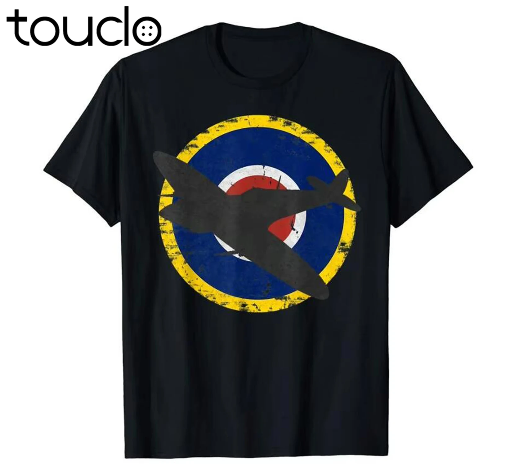 Vintage Fashion Logos - Spitfire Britse Wwii Fighter Vintage Vliegtuigen