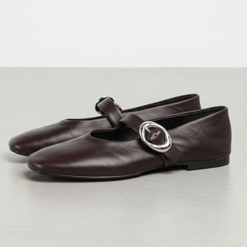 Vintage Fashion Ladies - Dames Mary Jane schoenen van PU